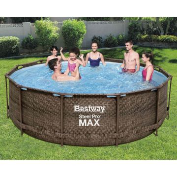 Bestway Steel Pro MAX Baseino rinkinys Deluxe Series, 366x100cm