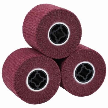 Šlifavimo ritinėliai 3 pcs Raudona 12 x 12 x 10 cm