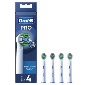 Oral-B elektrinio dantų šepetėlio galvutės EB20RX-4, baltos spalvos