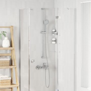 Dušo galvutės rinkinys Chromo 150 cm Nerūdijantis plienas