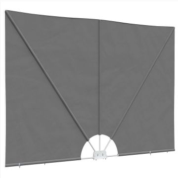 Balkono privatumo ekranas 160 x 240 cm Poliesteris Nereguliarus