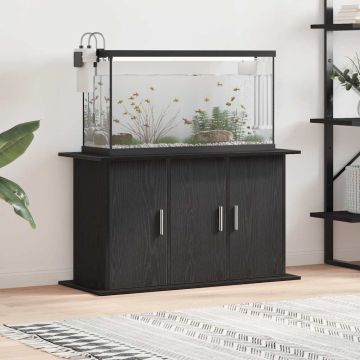 Akvariumo stovas, juodo ąžuolo spalvos, 101x41x58cm, inžinerinė mediena