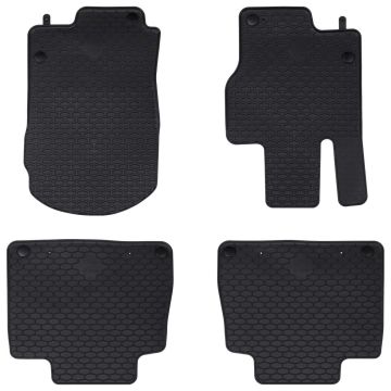 Automobilių kilimėlis 4 pcs Juodas tinkamas MB GLE , GLS TPE