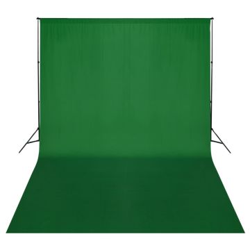Fono rėmo sistema, 500 x 300 cm, žalia