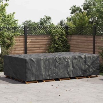 Baldų uždangalas Paprastas Juoda 305 x 190 x 85 cm 600D