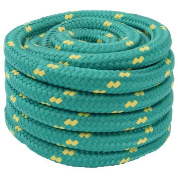 Laivo virvė 6 mm 5 m Žalia