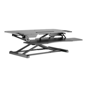Darbo stalas DA-90380-1 Ergonomic Workspace Riser, juodos spalvos