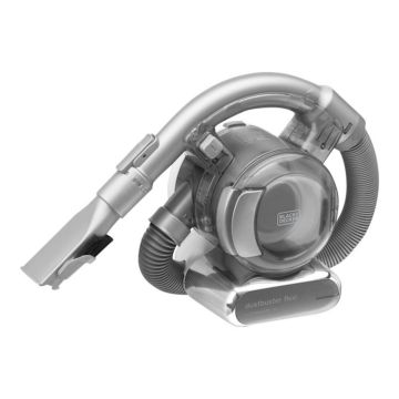 BLACK & DECKER dulkių siurblys-šluota PD1820L-QW, 18 V, sidabrinės spalvos, belaidis