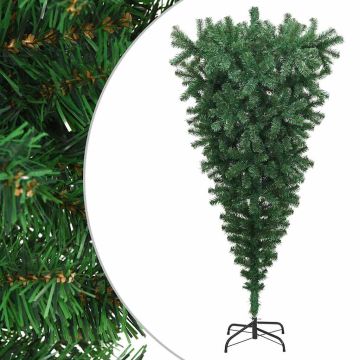 Apversta dirbtinė Kalėdų eglutė su stovu, žalia, 210cm