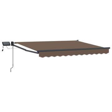 Rankinė ištraukiama markizė su LED Taupe