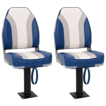 Valties sėdynės su kojomis su 360° pasukimo mechanizmais, 2vnt.