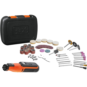 BLACK & DECKER daugiafunkcis įrankis BCRT8IK-XJ, 8 V, juodos spalvos