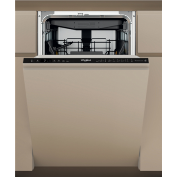 Whirlpool indaplovė WH6IC11BS7LA0, 44,8 cm pločio, įmontuojamas, juodos spalvos