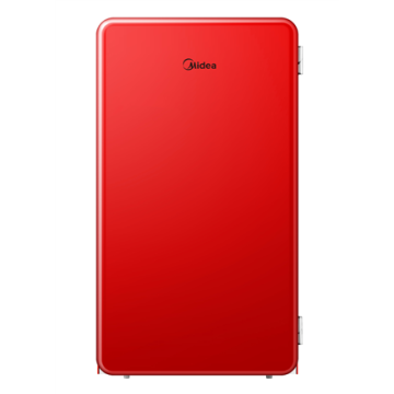 Midea šaldytuvas MDRD142SLE32, raudonos spalvos
