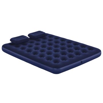 Bestway Pripučiamas čiužinys su pompa ir pagalv., 203x152x22cm, zomšas