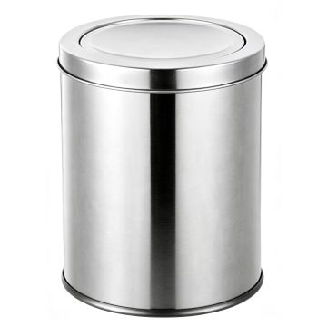 Šiukšlių dėžė AVARD-5L nerūdijančio plieno chromas