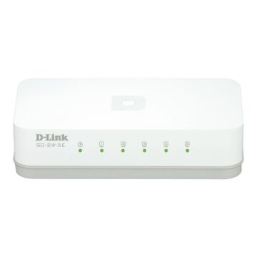 D-Link | 5-Port Fast Ethernet Easy Desktop Switch | GO-SW-5E/E