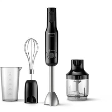 Philips | Hand Blender | Daily Collection ProMix HR2543/90 | Hand Blender | 700 W | Number of speeds 2 | Turbo mode | Black