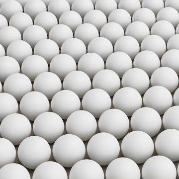 Stalo teniso stalo kamuoliukai Bilaro Match 40+ balti (50vnt.pak.)