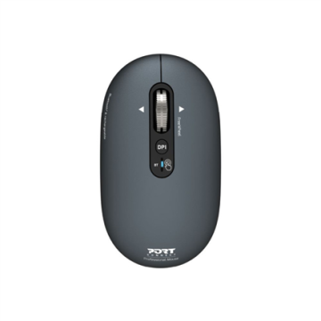 PORT CONNECT Mouse | PURE MAC | Wireless | Bluetooth | Gray