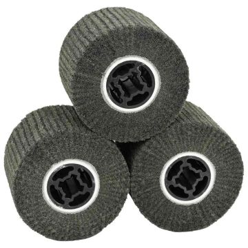 Šlifavimo ritinėliai 3 pcs Juoda 12 x 12 x 10 cm