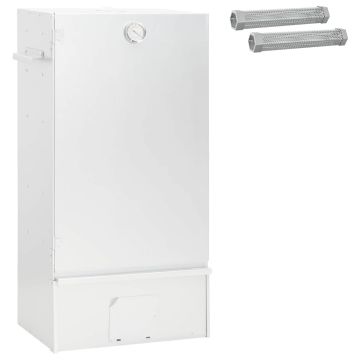 Rūkykla 3 pcs 44,5 x 29 x 83 cm Galvanizuotas plienas Sidabrinė