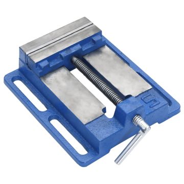 Gręžimo preso spaustuvas, mėlynos spalvos, 121mm, ketus