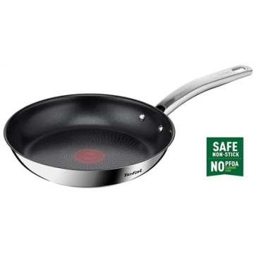 Tefal keptuvė B8170444 Intuition, 24 cm skersmens, juodos spalvos