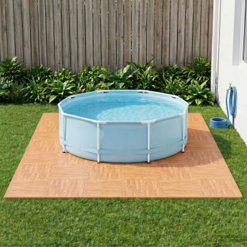 Baseino grindų kilimas 40 pcs Medis 14,4 m² EVA puta