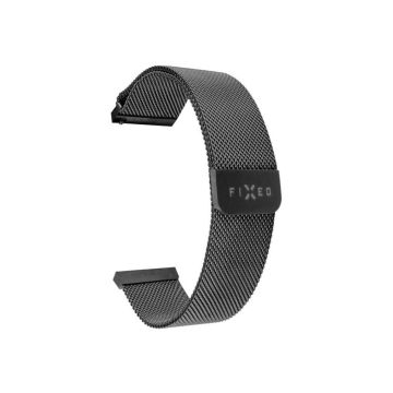 Fixed išmanusis dėvimasis įrenginys FIXMEST-22MM-BK, juodos spalvos