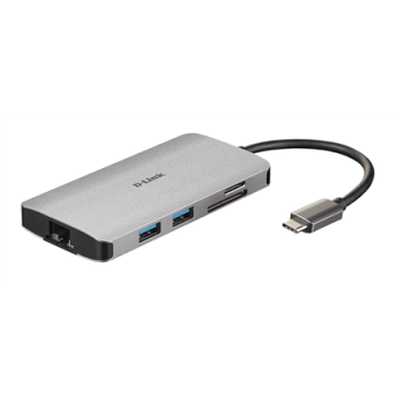 D-Link USB šakotuvas DUB-M810, USB Type-C