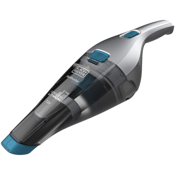 BLACK & DECKER dulkių siurblys-šluota NVC215WA-QW, 7,2 V, juodos spalvos, belaidis