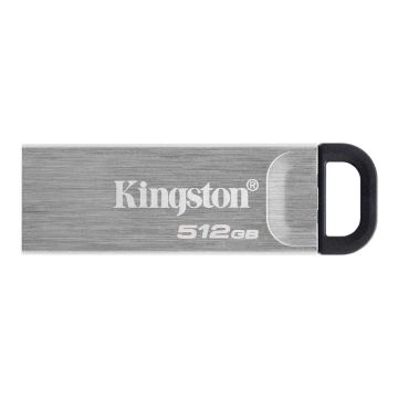 Kingston USB atmintinė DTKN/512GB, sidabrinės spalvos, 512 GB, USB Type-A