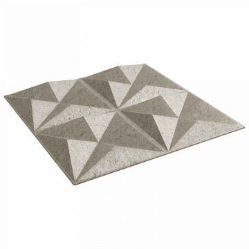 Sienų plokštės 48 pcs Origami beton 50 x 50 cm XPS Putplastis