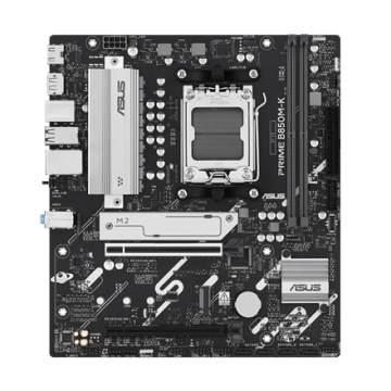 Asus pagrindinė plokštė PRIME B850M-K, DDR5
