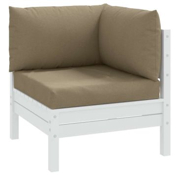 Palečių pagalvėlės, 3vnt., taupe spalvos mišinys, audinys