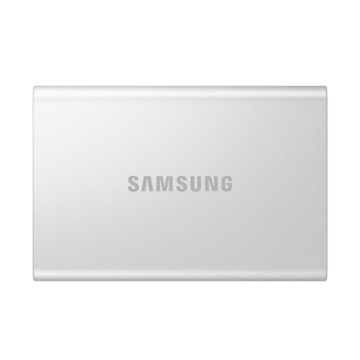Samsung išorinis atminties diskas T7 Resurrected, sidabrinės spalvos, 2000 GB