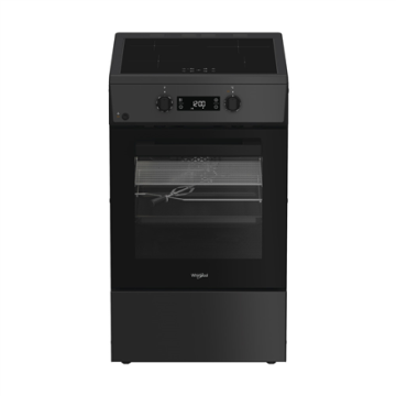 Whirlpool viryklė W5I8LCSTA, 50 cm pločio, antracito spalvos, 60 L