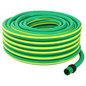 Sodo žarna 5 sluoksnių Žalia ir geltona 3 / 4'' 100 m PVC