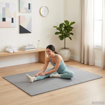 Grindų Kilimai 24 pcs Pilka 8,64 m² EVA puta