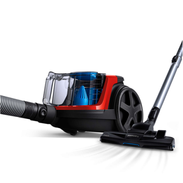 Philips dulkių siurblys PowerPro Compact FC9330/09, raudonos spalvos