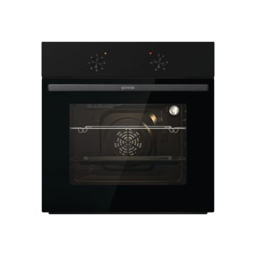 Gorenje orkaitė BO6615E01B, 59,5 cm pločio, juodos spalvos, 60 L