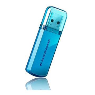 Silicon Power USB atmintinė SP008GBUF2101V1B, mėlynos spalvos, 8 GB, USB Type-A