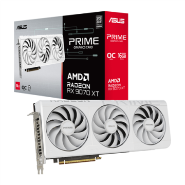 Asus vaizdo plokštė GDDR6, baltos spalvos, 16 GB
