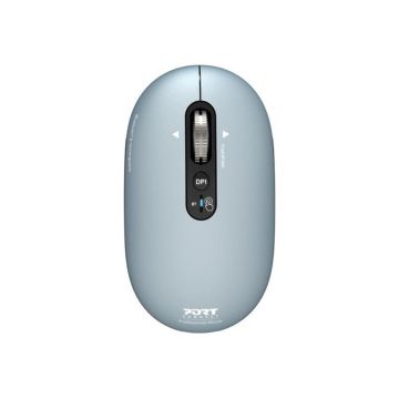 PORT CONNECT Mouse | PURE MAC | Wireless | Bluetooth | Pastel Blue