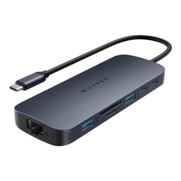 Hyper USB šakotuvas Ethernet LAN (RJ-45) ports 1