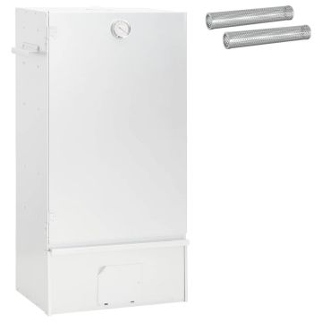 Rūkykla 3 pcs 44,5 x 29 x 83 cm Galvanizuotas plienas Sidabrinė