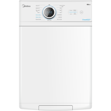 Midea skalbimo mašina MF100T60B/W-HR, 40 cm pločio, baltos spalvos