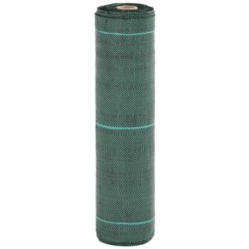 Piktžolių membrana, žalia, 0,5x10 m, PP