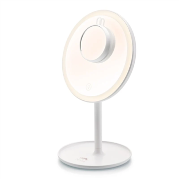ETA kosmetinis veidrodis ETA135490000 Cosmetic LED Mirror 2 in 1, baltos spalvos, 20 cm